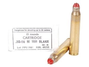 Prvi Partizan Ammunition 30-06 Springfield M-1999 (Standard Case) Blank Box of 15 For Sale