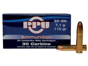 Prvi Partizan Ammunition 30 Carbine 110 Grain Soft Point Box of 50 For Sale