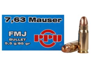 Prvi Partizan Ammunition 30 Mauser 85 Grain Full Metal Jacket Box of 50 For Sale
