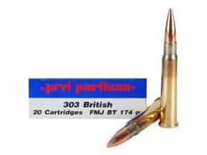 Prvi Partizan Ammunition 303 British 174 Grain Full Metal Jacket Boat Tail Box of 20 For Sale