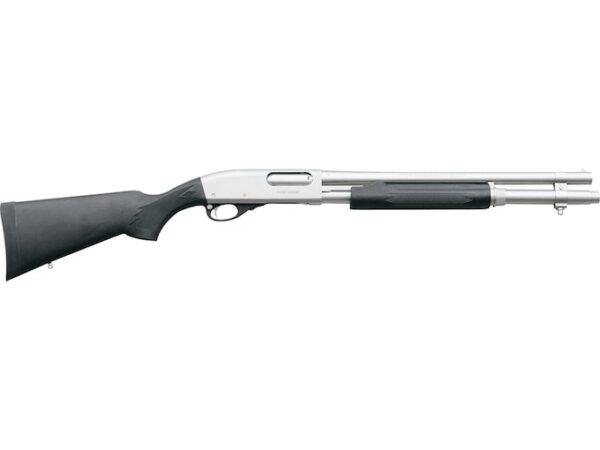 Remington 870 SP Marine Magnum 12 Gauge Pump Action Shotgun 18"" Barrel Nickel and Black For Sale