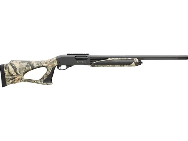 Remington 870 SPS Deer 12 Gauge Pump Action Shotgun 25.5" Barrel Black and Mossy Oak Treestand Pistol Grip For Sale