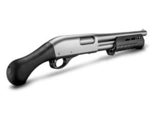 Remington 870 TAC-14 Marine Magnum 12 Gauge Pump Action Shotgun 14″ Barrel Nickel and Black Pistol Grip For Sale