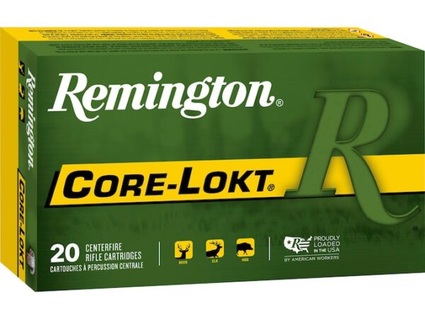 Remington Core-Lokt Ammunition 30-06 Springfield 220 Grain Core-Lokt Soft Point Box of 20 For Sale