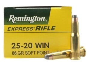 Remington Core-Lokt Ammunition 25-20 WCF 86 Grain Soft Point Box of 50 For Sale