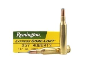Remington Core-Lokt Ammunition 257 Roberts 117 Grain Soft Point Core-Lokt Box of 20 For Sale
