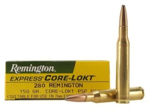 Remington Core-Lokt Ammunition 280 Remington 150 Grain Core-Lokt Pointed Soft Point Box of 20 For Sale