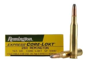 Remington Core-Lokt Ammunition 280 Remington 165 Grain Core-Lokt Soft Point Box of 20 For Sale