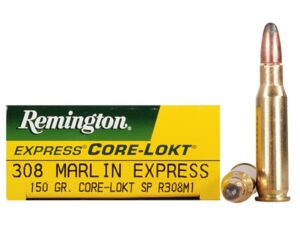 Remington Core-Lokt Ammunition 308 Marlin Core-Lokt 150 Grain Core-Lokt Soft Point Box of 20 For Sale