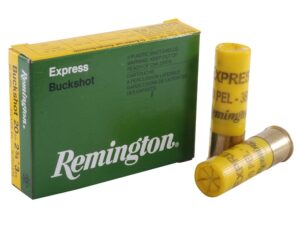 Remington Express Ammunition 20 Gauge 2-3/4" #3 Buckshot 20 Pellets Box of 5 For Sale