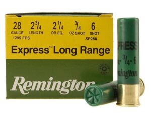 Remington Express Extra Long Range Ammunition 28 Gauge 2-3/4" For Sale