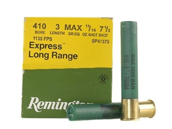 Remington Express Extra Long Range Ammunition 410 Bore For Sale