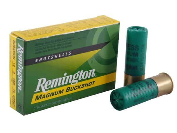Remington Express Magnum Ammunition 12 Gauge 3" 000 Buckshot 10 Pellets Box of 5 For Sale