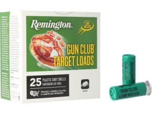 Remington Gun Club Low Recoil Target Ammunition 12 Gauge 2-3/4" For Sale