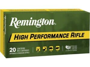 Remington High Performance Rifle Ammunition 222 Remington 50 Grain Pointed Soft Point Box of 20 For Sale
