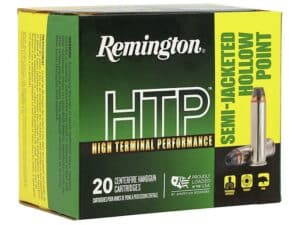 Remington High Terminal Performance (HTP) Ammunition 357 Magnum 125 Grain Semi-Jacketed Hollow Point For Sale