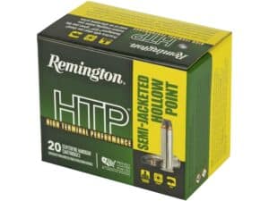 Remington High Terminal Performance (HTP) Ammunition 38 Special +P 125 Grain Semi-Jacketed Hollow Point For Sale