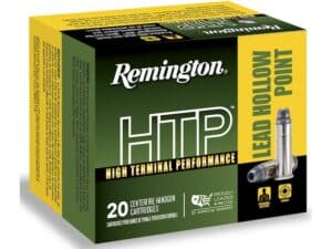 Remington High Terminal Performance (HTP) Ammunition 38 Special +P 158 Grain Lead Hollow Point For Sale