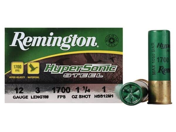 Remington HyperSonic Ammunition 12 Gauge 3" 1-1/4 oz #1 Non-Toxic Shot For Sale