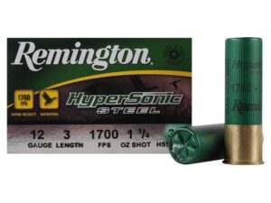 Remington HyperSonic Ammunition 12 Gauge 3" 1-1/4 oz #3 Non-Toxic Shot For Sale