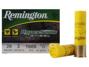 Remington HyperSonic Ammunition 20 Gauge 3" 7/8 oz #2 Non-Toxic Shot For Sale
