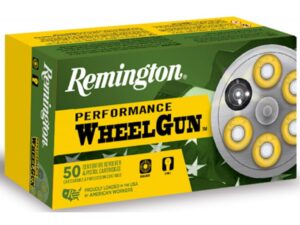 Remington Performance WheelGun Ammunition 32 S&W Long 98 Grain Lead Round Nose