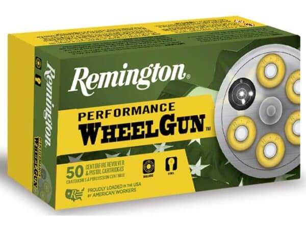 Remington Performance WheelGun Ammunition 38 Special 148 Grain Target Master Wadcutter For Sale