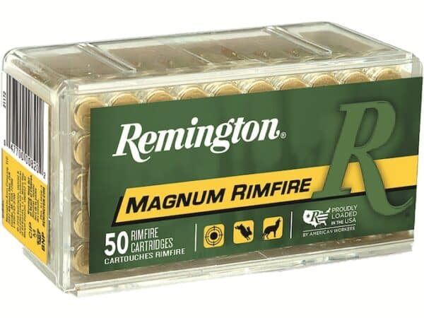 Remington Premier Ammunition 17 Hornady Magnum Rimfire (HMR) 20 Grain Jacketed Soft Point For Sale