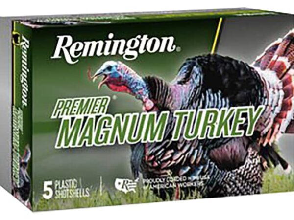 Remington Premier Magnum Turkey Ammunition 10 Gauge 3-1/2" 2-1/4 oz #4 Copper Plated Shot For Sale