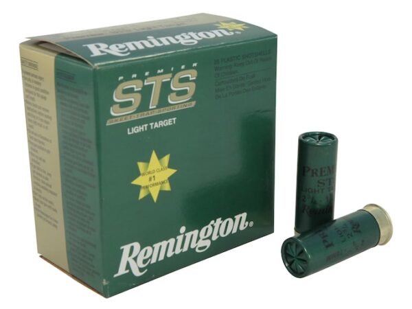 Remington Premier STS Light Target Ammunition 12 Gauge 2-3/4" 1-1/8 oz #7-1/2 Shot For Sale