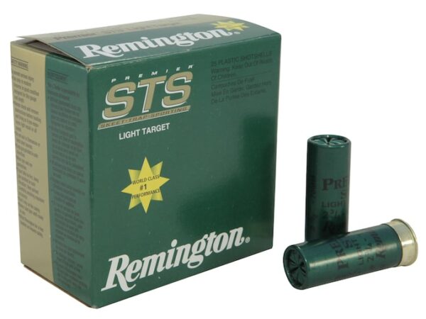 Remington Premier STS Light Target Ammunition 12 Gauge 2-3/4" 1-1/8 oz #8-1/2 Shot For Sale