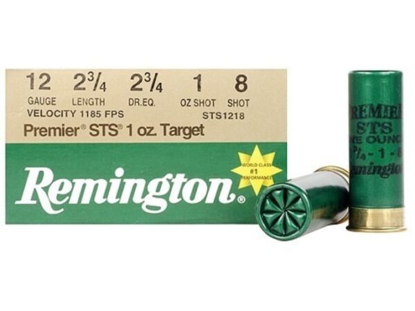 Remington Premier STS Target Ammunition 12 Gauge 2-3/4" 1 oz #8 Shot For Sale