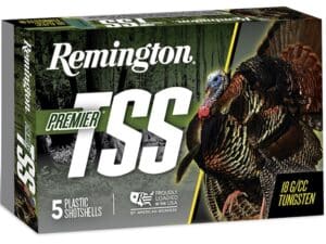 Remington Premier TSS Turkey Ammunition 20 Gauge 3" 1-1/2 oz Non-Toxic Tungsten Super Shot Box of 5 For Sale