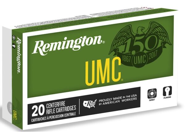 Remington UMC Ammunition 308 Winchester 150 Grain Full Metal Jacket For Sale