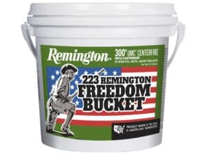 Remington UMC Ammunition 223 Remington 55 Grain Full Metal Jacket Bucket of 300 For Sale