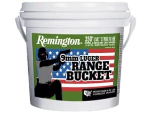 Remington UMC Ammunition 9mm Luger 115 Grain Full Metal Jacket Bucket of 350 For Sale