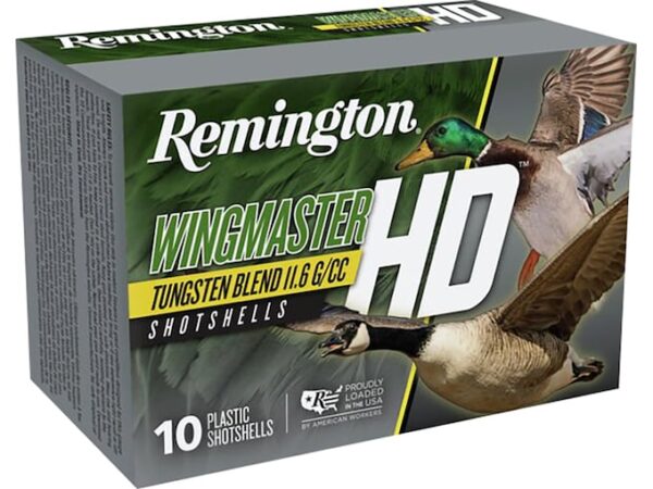 Remington Wingmaster HD Ammunition 12 Gauge Non-Toxic Tungsten Alloy Shot For Sale