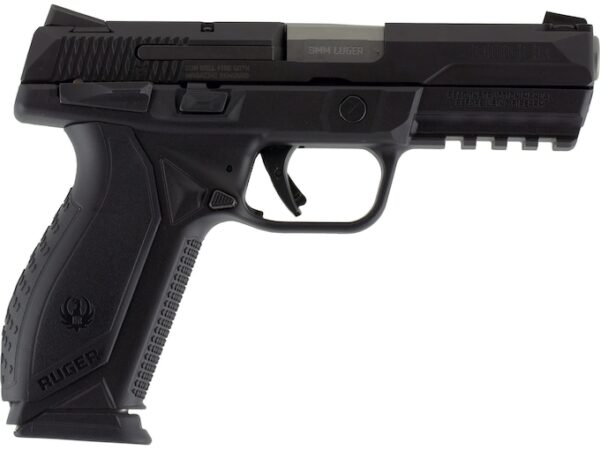 Ruger American Pistol Duty Semi-Automatic Pistol 9mm Luger 4.2" Barrel 17-Round Black For Sale