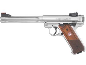 Ruger Mark IV Hunter Semi-Automatic Pistol 22 Long Rifle 6.88″ Barrel 10-Round Stainless For Sale