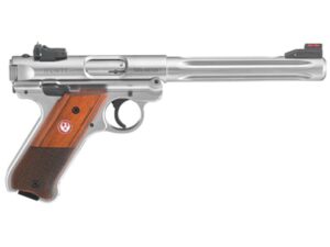 Ruger Mark IV Hunter Semi-Automatic Pistol 22 Long Rifle 6.88" Barrel 10-Round Stainless For Sale