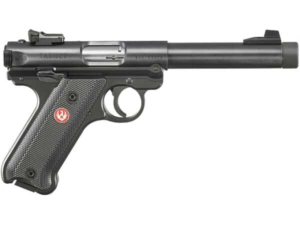 Ruger Mark IV Target Semi-Automatic Pistol 22 Long Rifle 5.5" Barrel Threaded 10-Round Black For Sale