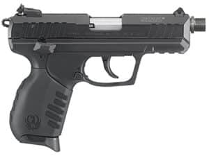 Ruger SR22PB Semi-Automatic Pistol 22 Long Rifle 3.5" Threaded Barrel 10-Round Black For Sale