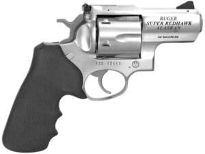 Ruger Super Redhawk Alaskan Revolver 44 Remington Magnum 2.5" Barrel 6-Round Stainless Black For Sale