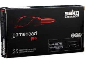 Sako Gamehead Pro Ammunition 270 Winchester 140 Grain Polymer Tip Box of 20 For Sale