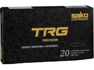 Sako TRG Precision Ammunition 338 Lapua Magnum 300 Grain Hollow Point Box of 10 For Sale
