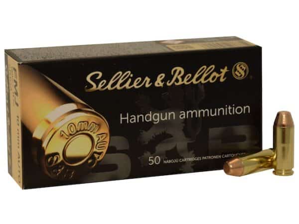 Sellier & Bellot Ammunition 10mm Auto 180 Grain Full Metal Jacket For Sale