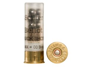500 Rounds of Sellier & Bellot Ammunition 12 Gauge 2-3/4″ 00 Buckshot 9 Pellets Box of 25 For Sale