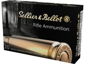 Sellier & Bellot Ammunition 30-06 Springfield 180 Grain Jacketed Soft Point Box of 20 For Sale