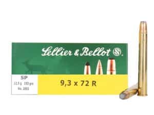 Sellier & Bellot Ammunition 9.3x72mm Rimmed 193 Grain Soft Point Box of 20 For Sale