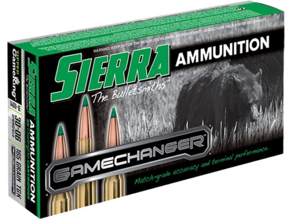 Sierra GameChanger Ammunition 30-06 Springfield 165 Grain Tipped GameKing Box of 20 For Sale